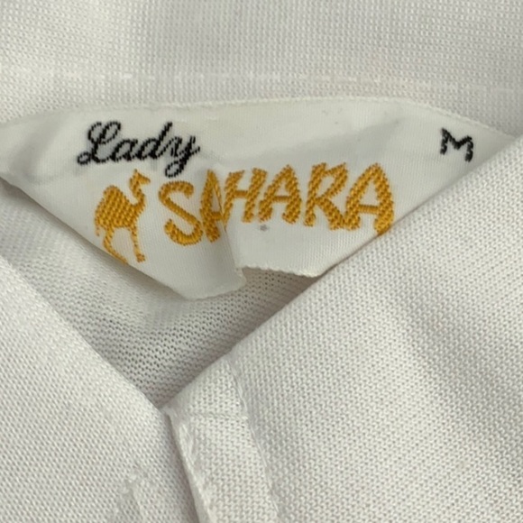 Vintage Lady Sahara Polo Palm Beach K-9 School M New in Bag - Picture 4 of 4